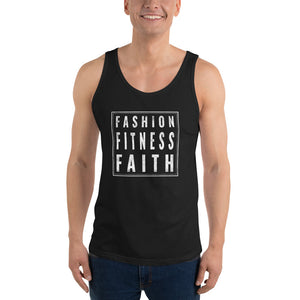 Fashion Fitness Faith Unisex Tank Top