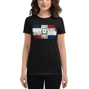 Hispanic Heritage Dominican Republic Women's short sleeve t-shirt