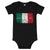 Hispanic Heritage Mexico Baby short sleeve one piece