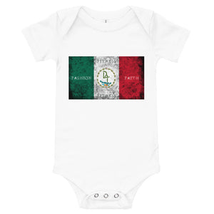 Hispanic Heritage Mexico Baby short sleeve one piece