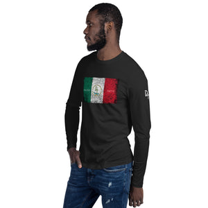 Hispanic Heritage Mexico Long Sleeve Fitted Crew