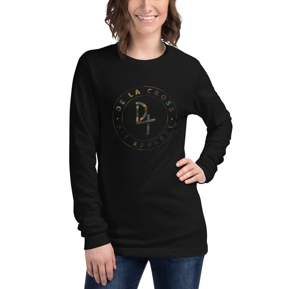 DLC - Classic - Unisex Long Sleeve Tee - De La Cross Fit Apparel