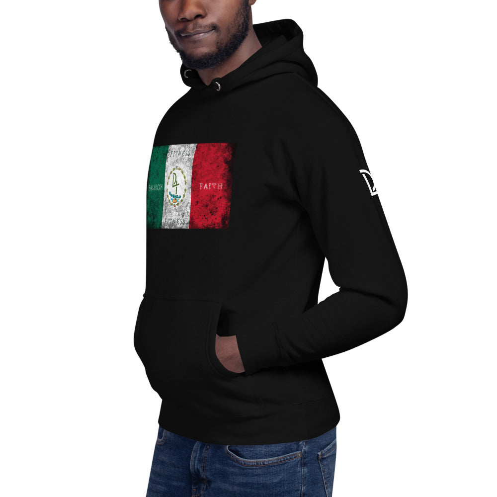 Mexican pullover with discount hood