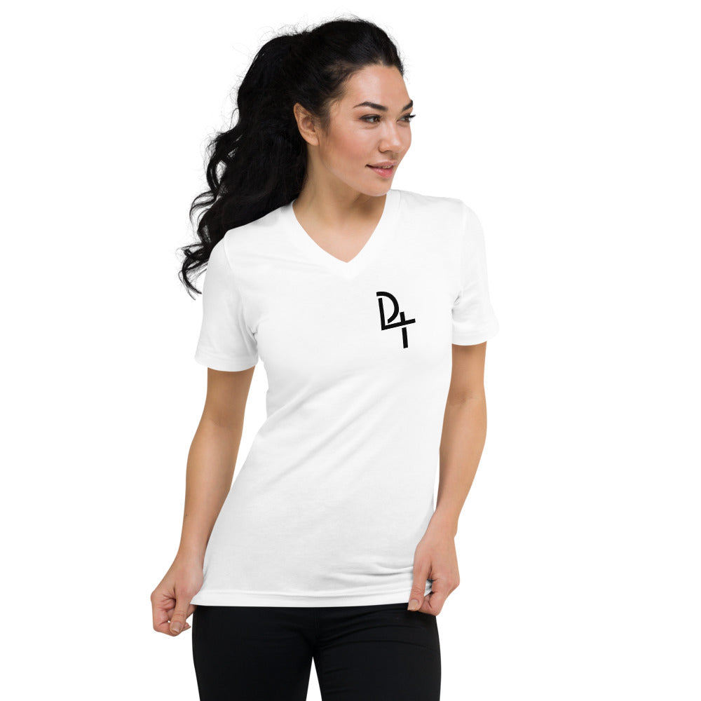 DLC - Prime - Unisex Short Sleeve V-Neck T-Shirt